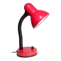 Ściemnialna lampa stołowa KADET -S 1xE27/40W czerwona