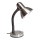 Ściemnialna lampa stołowa KADET – S 1xE27/40W matowy chrom