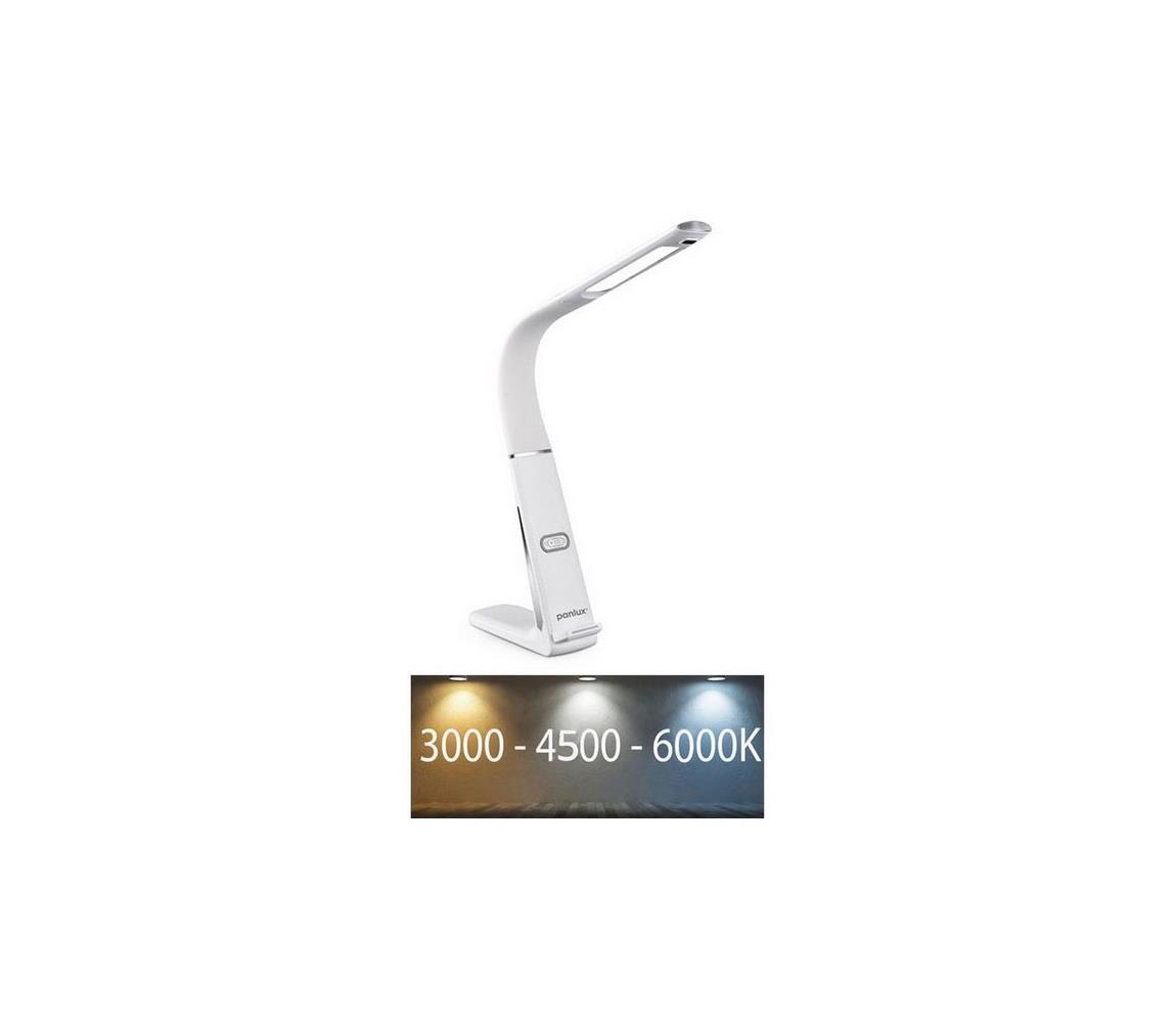 Ściemnialna lampa stołowa LED z ładowaniem bezprzewodowym LORD EVO LED/8W/230V biała