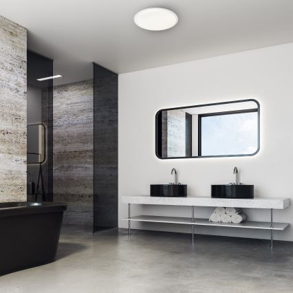 Ściemnialna oprawa sufitowa LED CRUZ/40W/230V 2000 lm + zdalne sterowanie