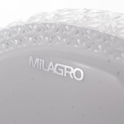 Ściemnialna oprawa sufitowa LED CRUZ/40W/230V 2000 lm + zdalne sterowanie