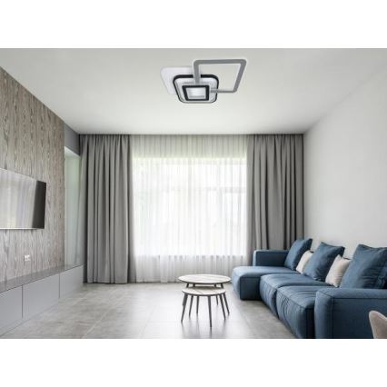 Ściemnialna lampa sufitowa LED/105W/230V 3000-6500K + pilot zdalnego sterowania