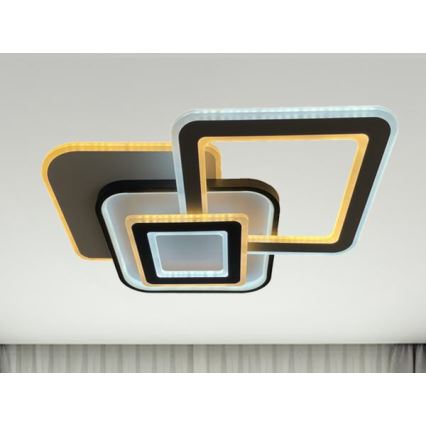 Ściemnialna lampa sufitowa LED/105W/230V 3000-6500K + pilot zdalnego sterowania