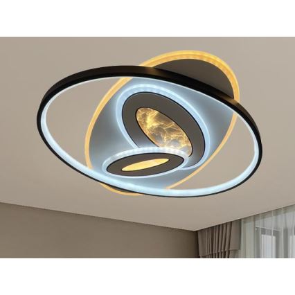 Ściemnialna lampa sufitowa LED/105W/230V 3000-6500K + zdalne sterowanie