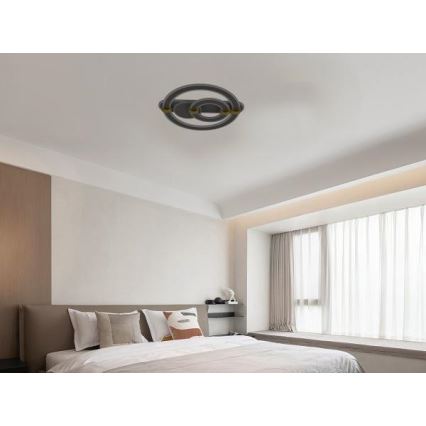 Ściemnialna lampa sufitowa LED/120W/230V 3000-6500K + zdalne sterowanie