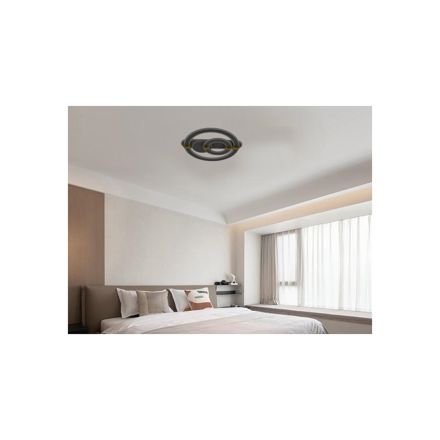 Ściemnialna lampa sufitowa LED/120W/230V 3000-6500K + zdalne sterowanie