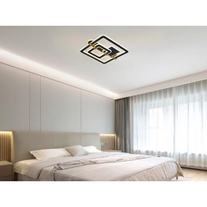 Ściemnialna lampa sufitowa LED/140W/230V 3000-6500K + pilot zdalnego sterowania