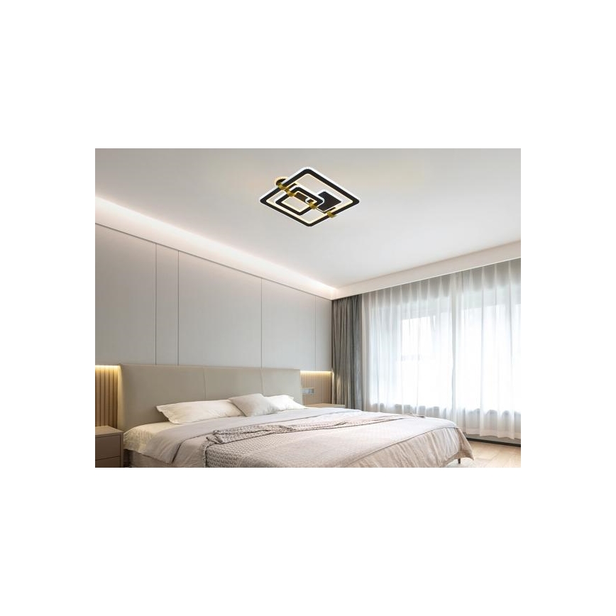 Ściemnialna lampa sufitowa LED/140W/230V 3000-6500K + pilot zdalnego sterowania
