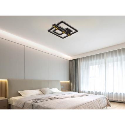 Ściemnialna lampa sufitowa LED/140W/230V 3000-6500K + pilot zdalnego sterowania