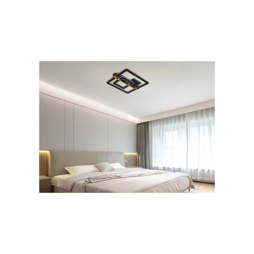 Ściemnialna lampa sufitowa LED/140W/230V 3000-6500K + pilot zdalnego sterowania