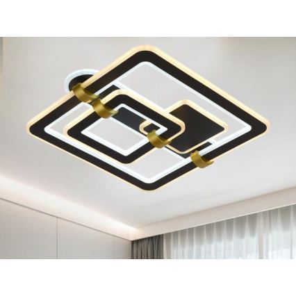 Ściemnialna lampa sufitowa LED/140W/230V 3000-6500K + pilot zdalnego sterowania