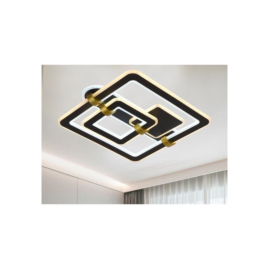 Ściemnialna lampa sufitowa LED/140W/230V 3000-6500K + pilot zdalnego sterowania