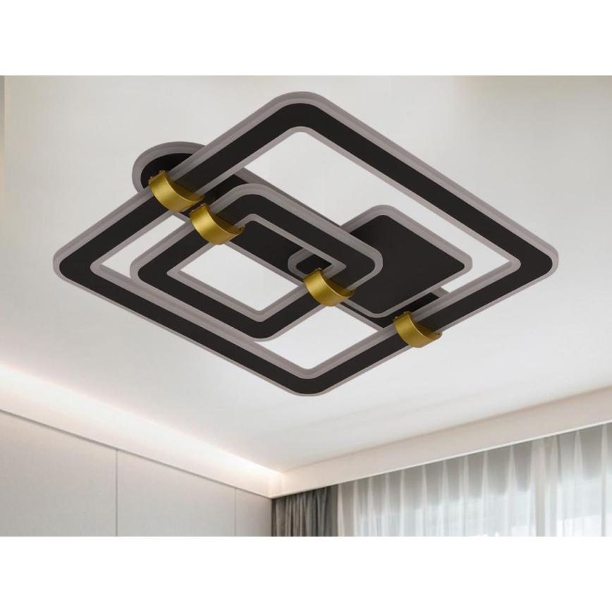 Ściemnialna lampa sufitowa LED/140W/230V 3000-6500K + pilot zdalnego sterowania