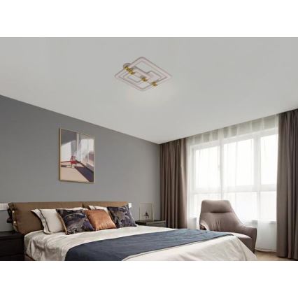 Ściemnialna lampa sufitowa LED 140W/230V 3000-6500K + pilot zdalnego sterowania