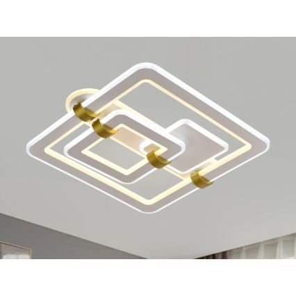 Ściemnialna lampa sufitowa LED 140W/230V 3000-6500K + pilot zdalnego sterowania