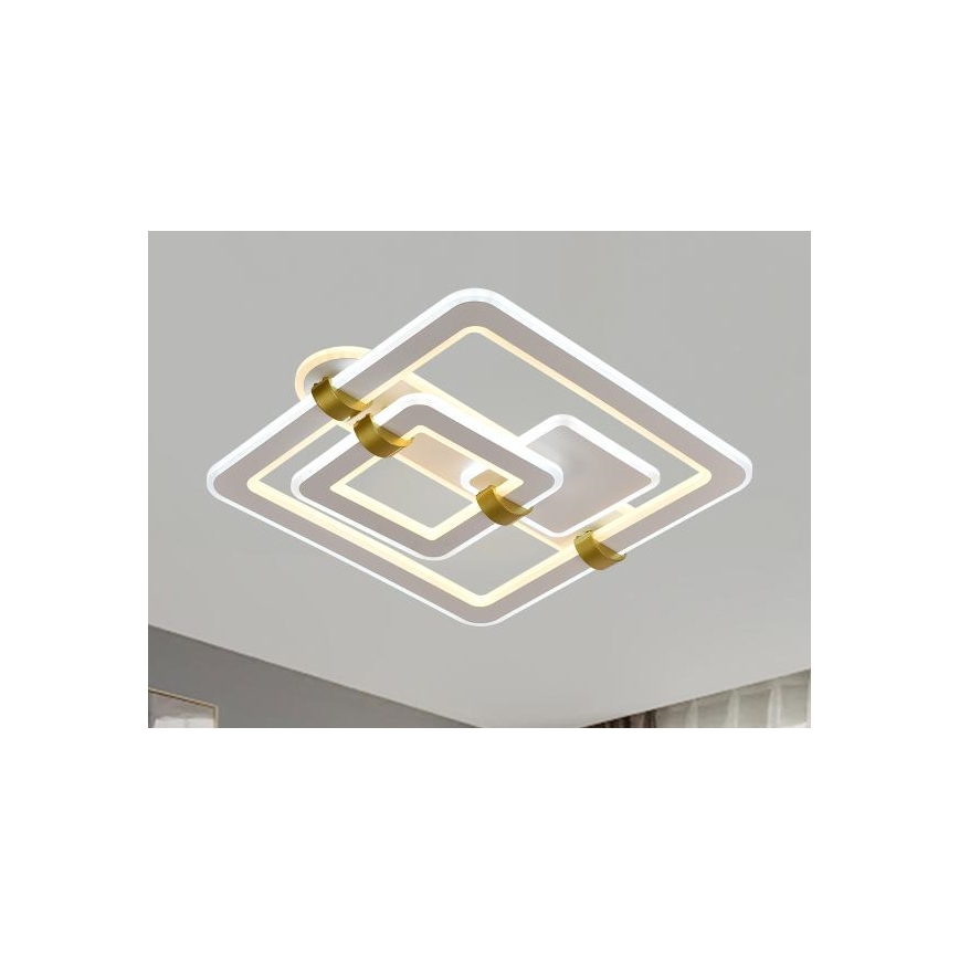 Ściemnialna lampa sufitowa LED 140W/230V 3000-6500K + pilot zdalnego sterowania