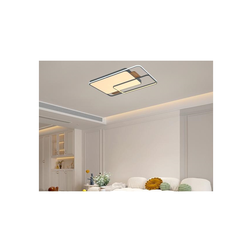 Ściemnialna lampa sufitowa LED/280W/230V 3000-6500K + pilot zdalnego sterowania