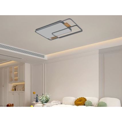 Ściemnialna lampa sufitowa LED/280W/230V 3000-6500K + pilot zdalnego sterowania
