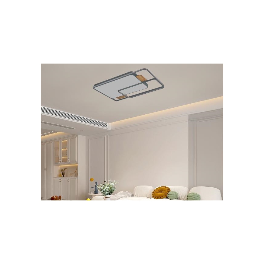 Ściemnialna lampa sufitowa LED/280W/230V 3000-6500K + pilot zdalnego sterowania