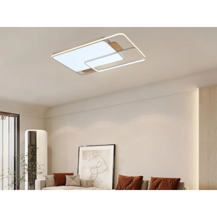 Ściemnialna lampa sufitowa LED/280W/230V 3000-6500K + pilot zdalnego sterowania