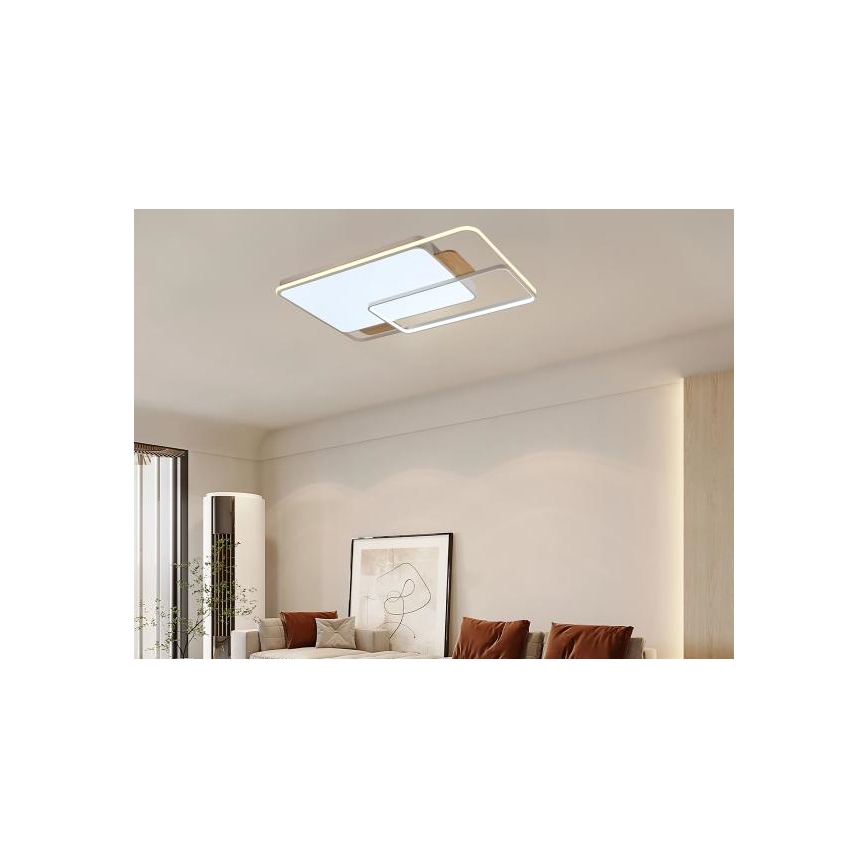 Ściemnialna lampa sufitowa LED/280W/230V 3000-6500K + pilot zdalnego sterowania