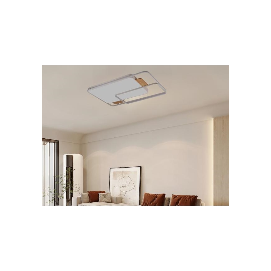 Ściemnialna lampa sufitowa LED/280W/230V 3000-6500K + pilot zdalnego sterowania