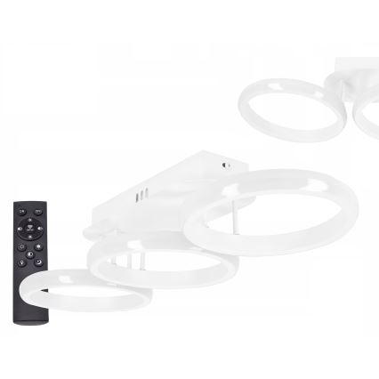 Ściemnialna oprawa sufitowa LED/30W/230V 3000-6500K biała Wi-Fi Tuya + pilot zdalnego sterowania