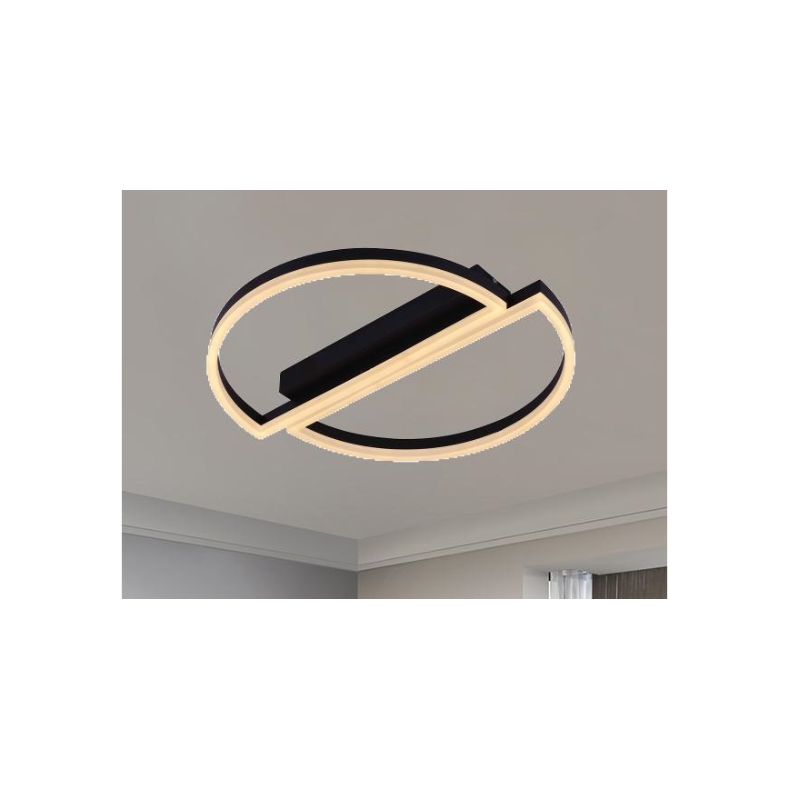 Ściemnialna lampa sufitowa LED/55W/230V 3000-6500K + pilot zdalnego sterowania