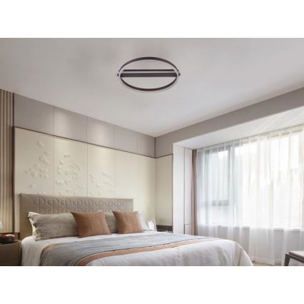 Ściemnialna lampa sufitowa LED 60W/230V 3000-6500K + pilot zdalnego sterowania
