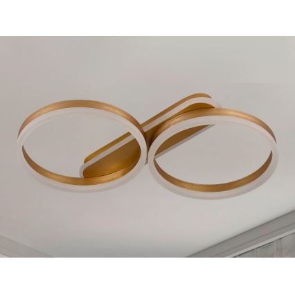 Ściemnialna lampa sufitowa LED/60W/230V 3000-6500K + pilot zdalnego sterowania