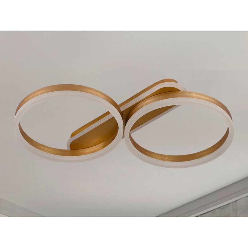 Ściemnialna lampa sufitowa LED/60W/230V 3000-6500K + pilot zdalnego sterowania