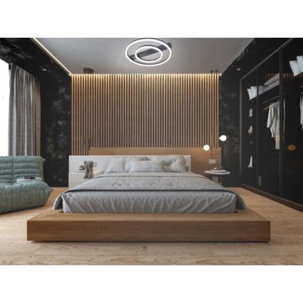 Ściemnialna lampa sufitowa LED/60W/230V 3000-6500K + zdalne sterowanie