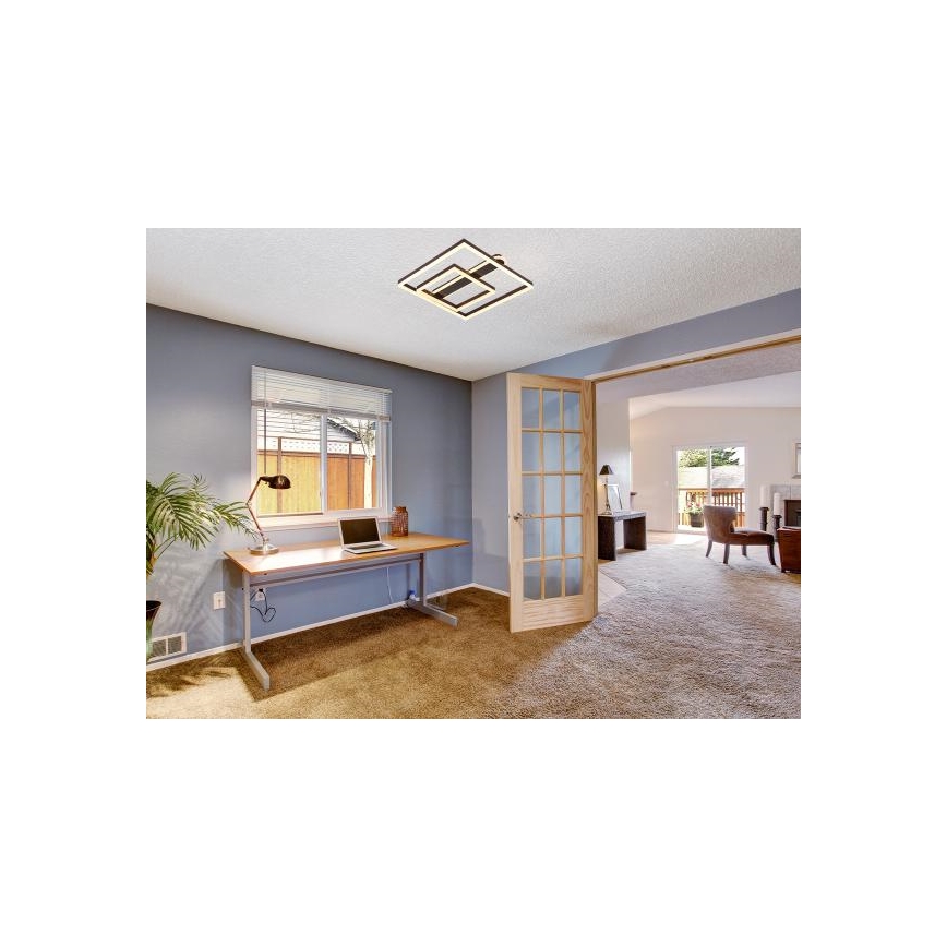 Ściemnialna lampa sufitowa LED/95W/230V 3000-6500K + pilot