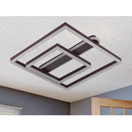 Ściemnialna lampa sufitowa LED/95W/230V 3000-6500K + pilot