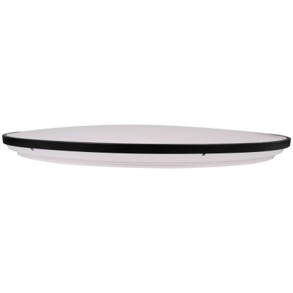 Lampa sufitowa LED z regulacją jasności KERN LED/100W/230V 3000/4000/6000K śr. 100 cm czarna + pilot zdalnego sterowania