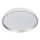 Ściemnialna lampa sufitowa LED LIXAN LED/65W/230V 3000-6500K śr. 48,6 cm biała/srebrna + pilot zdalnego sterowania