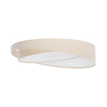 Ściemnialna lampa sufitowa LED SMART GALAXY MODERN LED/24W/230V 3000-6500K śr. 55 cm kremowa/biała + pilot zdalnego sterowania