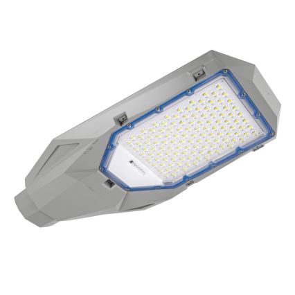Lampa uliczna LED ściemnialna z czujnikiem zmierzchu i panelem solarnym LED/200W/20000 mAh 6500K IP65 szara