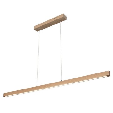 Ściemnialna lampa wisząca na lince LED SMAL LED/18W/230V dąb