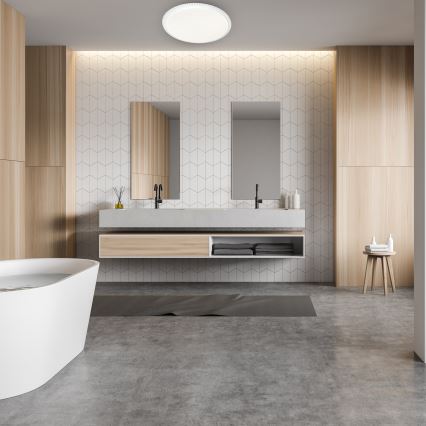 Ściemnialna oprawa sufitowa CRUZ z pilotem LED/66W/230V 3300lm