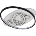 Ściemnialna oprawa sufitowa LED/105W/230V 3000-6500K + pilot zdalnego sterowania