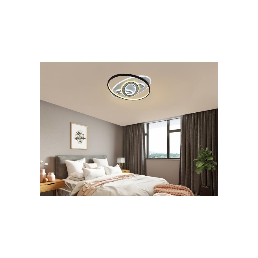 Ściemnialna oprawa sufitowa LED/105W/230V 3000-6500K + pilot zdalnego sterowania