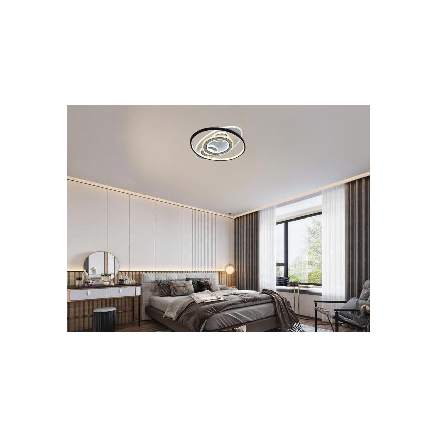 Ściemnialna oprawa sufitowa LED/105W/230V 3000-6500K + zdalne sterowanie (pilot)