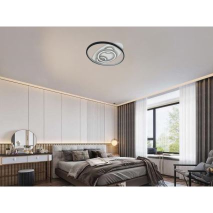 Ściemnialna oprawa sufitowa LED/105W/230V 3000-6500K + zdalne sterowanie (pilot)
