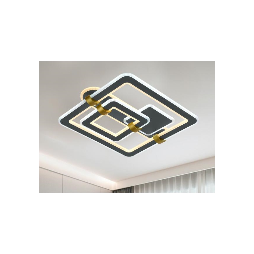 Ściemnialna oprawa sufitowa LED/140W/230V 3000-6500K + pilot zdalnego sterowania