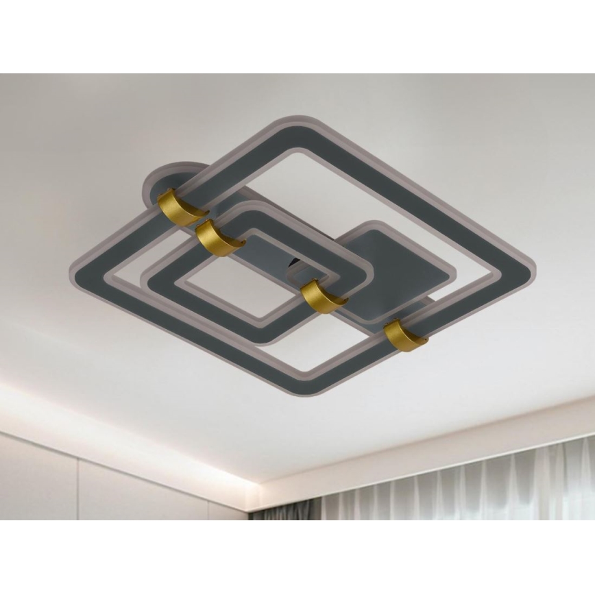 Ściemnialna oprawa sufitowa LED/140W/230V 3000-6500K + pilot zdalnego sterowania