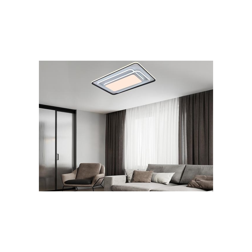 Ściemnialna oprawa sufitowa LED 220W/230V 3000-6500K + pilot zdalnego sterowania