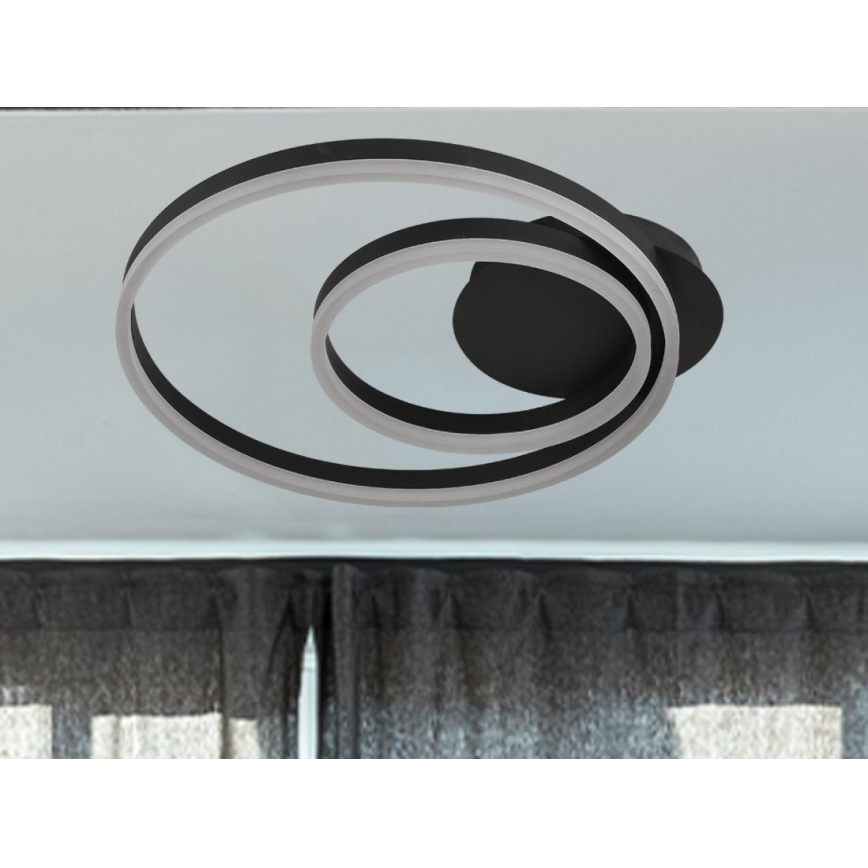 Ściemnialna oprawa sufitowa LED/55W/230V 3000-6500K + zdalne sterowanie