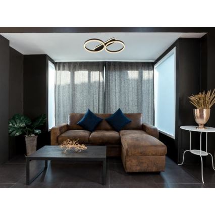 Ściemnialna oprawa sufitowa LED/60W/230V 3000-6500K + pilot zdalnego sterowania