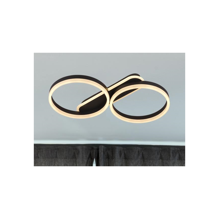 Ściemnialna oprawa sufitowa LED/60W/230V 3000-6500K + pilot zdalnego sterowania